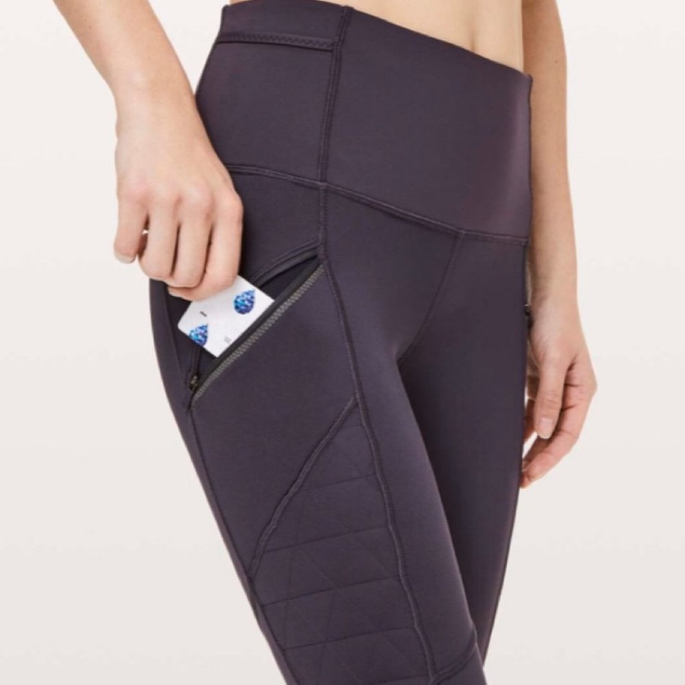 NWT Lululemon Toasty Tech Tight - Size 4